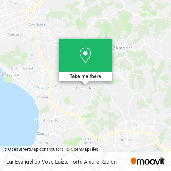 Lar Evangelico Vovo Luiza map