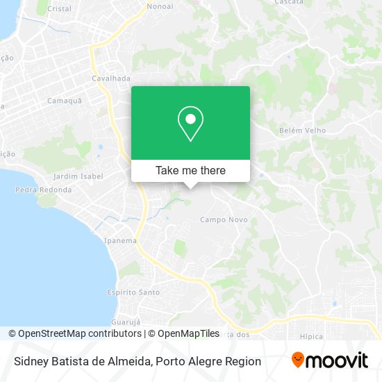 Sidney Batista de Almeida map