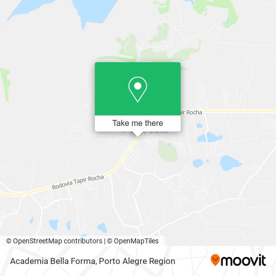 Academia Bella Forma map