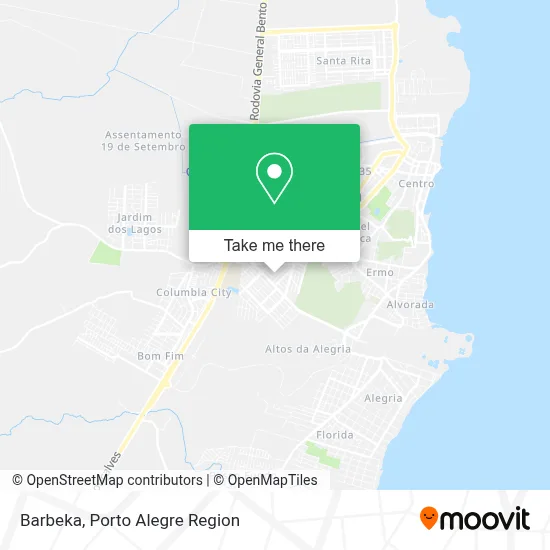 Barbeka map