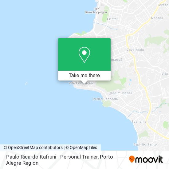 Mapa Paulo Ricardo Kafruni - Personal Trainer