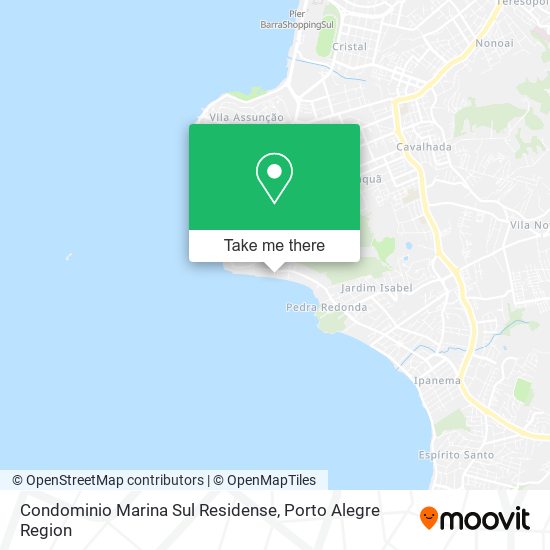 Condominio Marina Sul Residense map