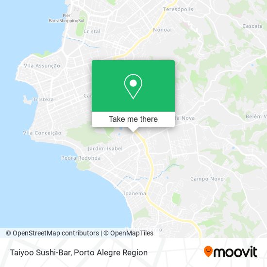 Mapa Taiyoo Sushi-Bar