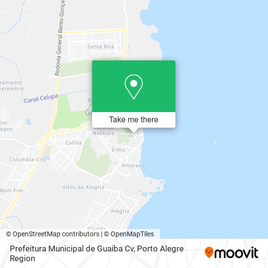 Mapa Prefeitura Municipal de Guaiba Cv