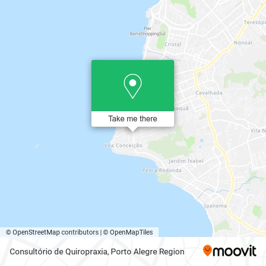 Consultório de Quiropraxia map