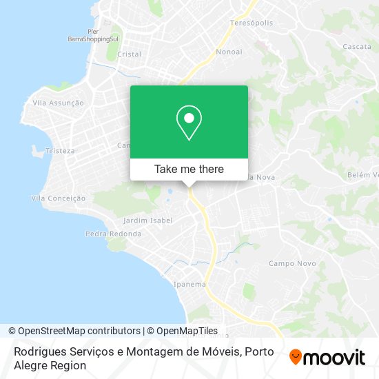 Rodrigues Serviços e Montagem de Móveis map