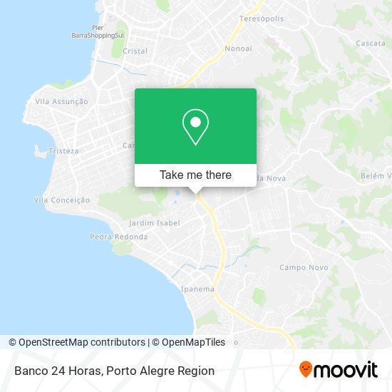 Mapa Banco 24 Horas