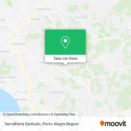 Serralheria Sanhudo map