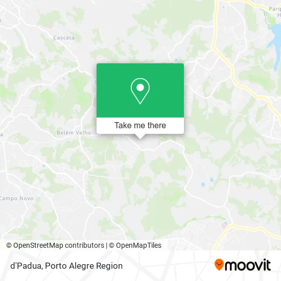 d'Padua map