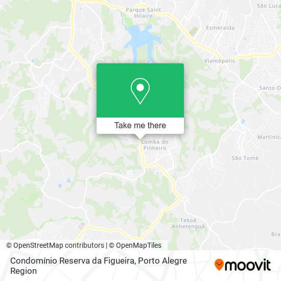 Condomínio Reserva da Figueira map