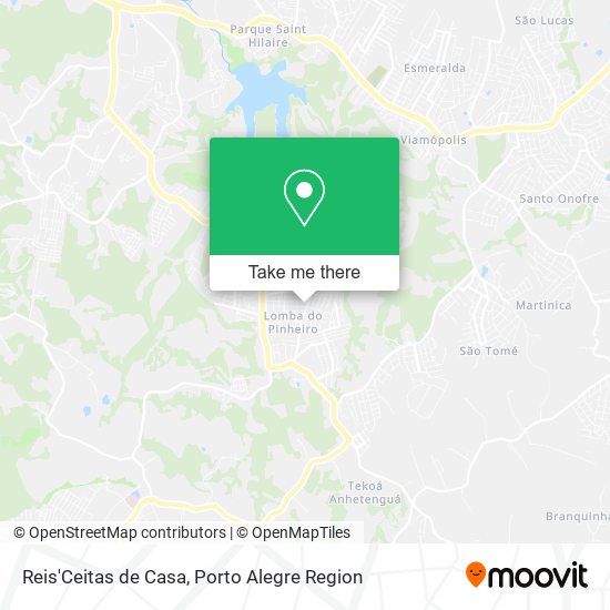 Mapa Reis'Ceitas de Casa