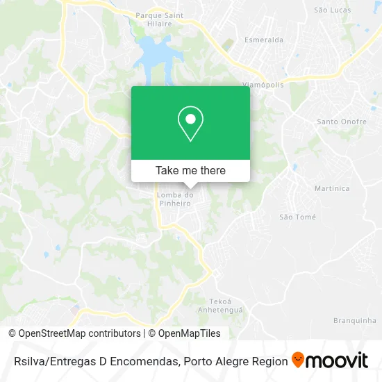 Rsilva/Entregas D Encomendas map