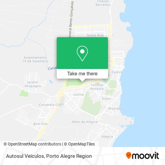 Autosul Veículos map