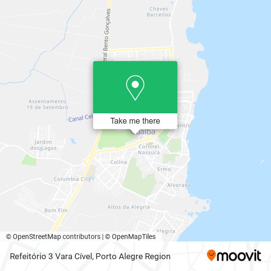Refeitório 3 Vara Cível map