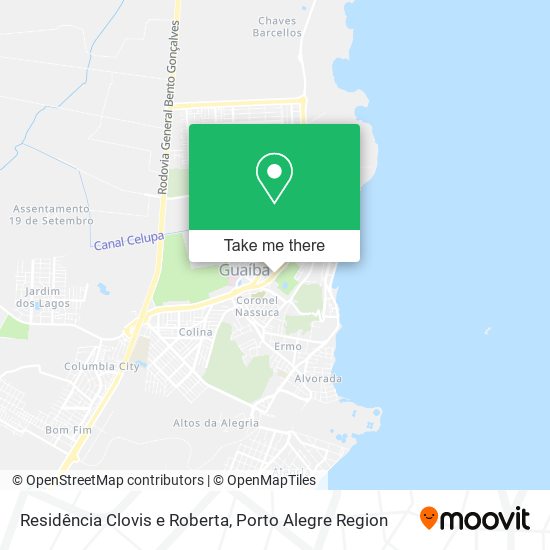 Residência Clovis e Roberta map