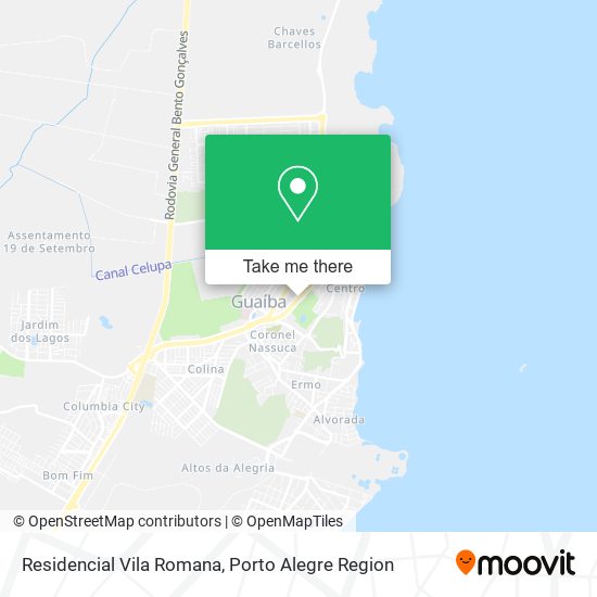 Residencial Vila Romana map