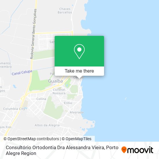 Consultório Ortodontia Dra Alessandra Vieira map