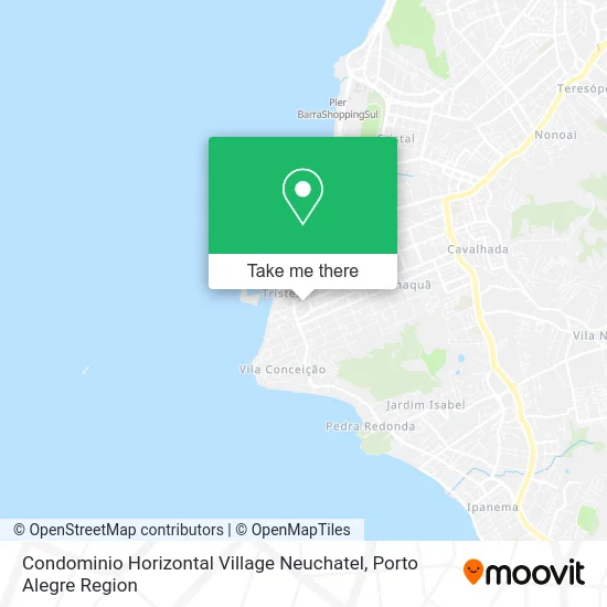 Condominio Horizontal Village Neuchatel map