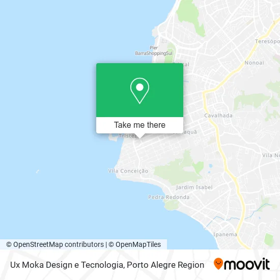 Ux Moka Design e Tecnologia map