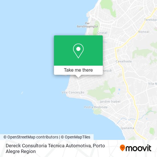 Dereck Consultoria Técnica Automotiva map