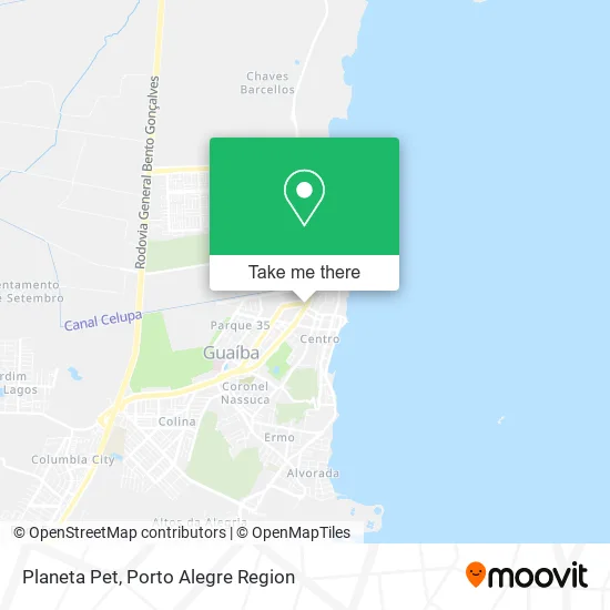 Planeta Pet map