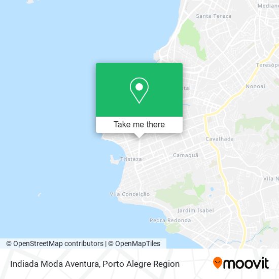 Indiada Moda Aventura map