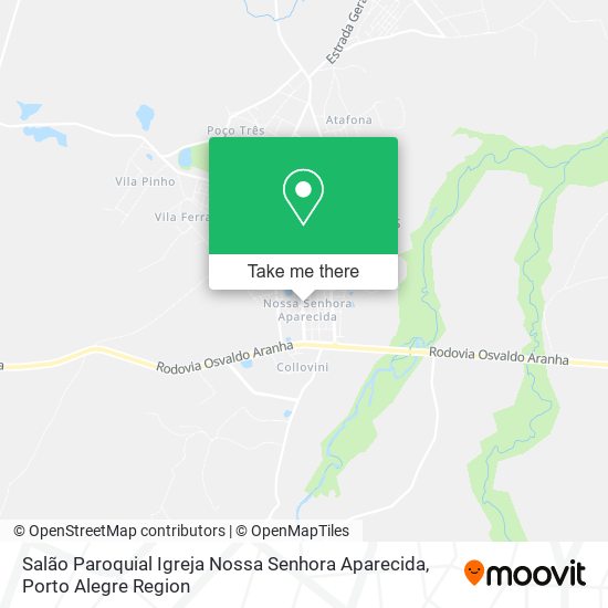 Salão Paroquial Igreja Nossa Senhora Aparecida map