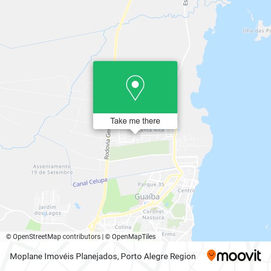 Moplane Imovéis Planejados map