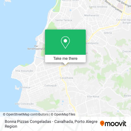 Bonna Pizzas Congeladas - Cavalhada map