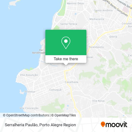 Serralheria Paulão map