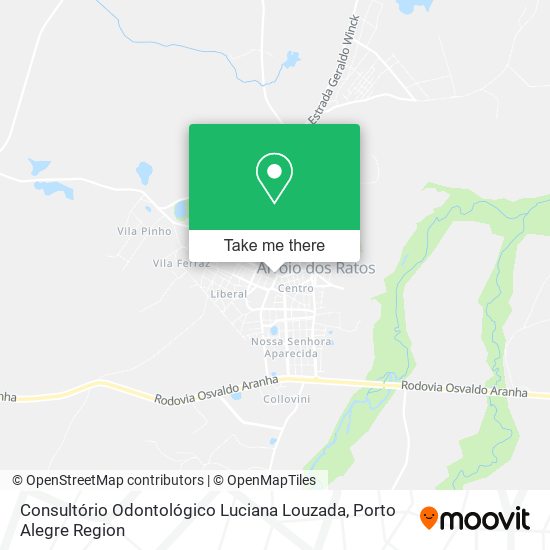 Consultório Odontológico Luciana Louzada map