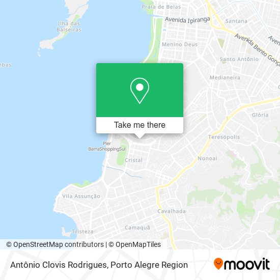 Antônio Clovis Rodrigues map