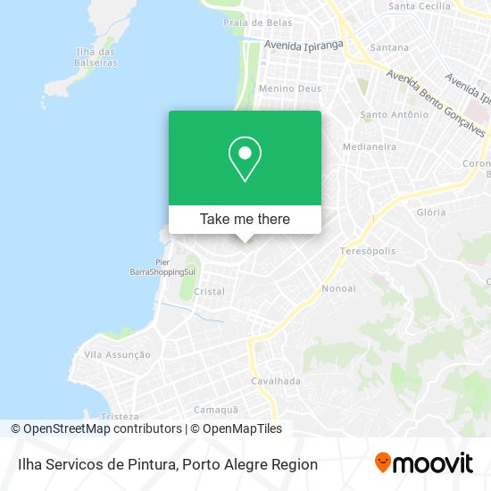 Ilha Servicos de Pintura map