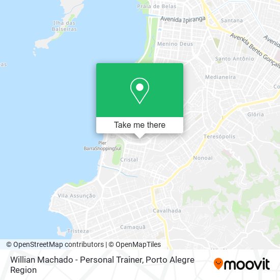 Willian Machado - Personal Trainer map