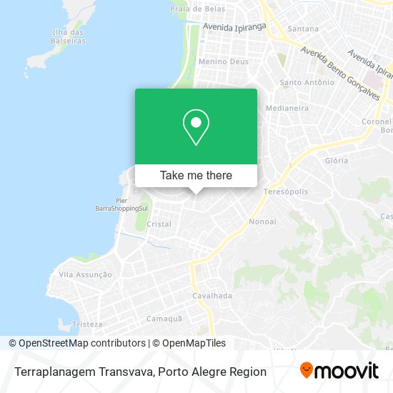 Terraplanagem Transvava map