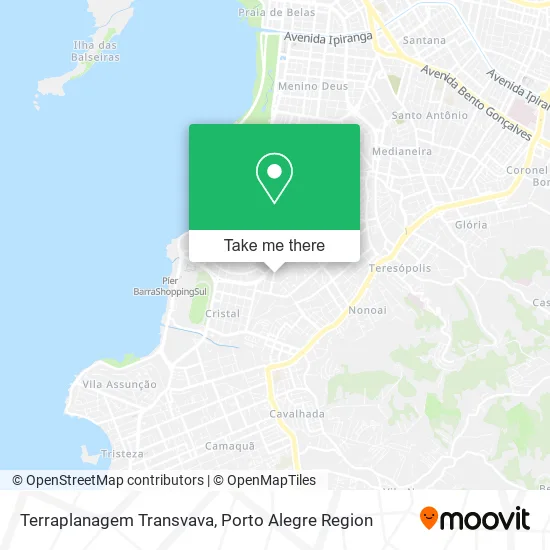 Terraplanagem Transvava map