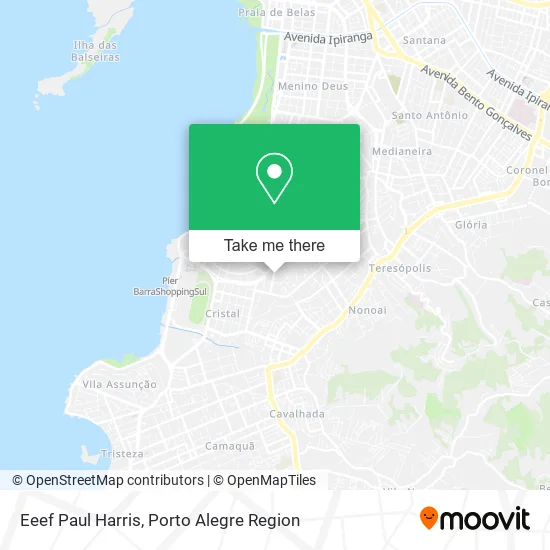 Eeef Paul Harris map