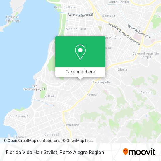 Flor da Vida Hair Stylist map