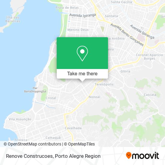 Renove Construcoes map