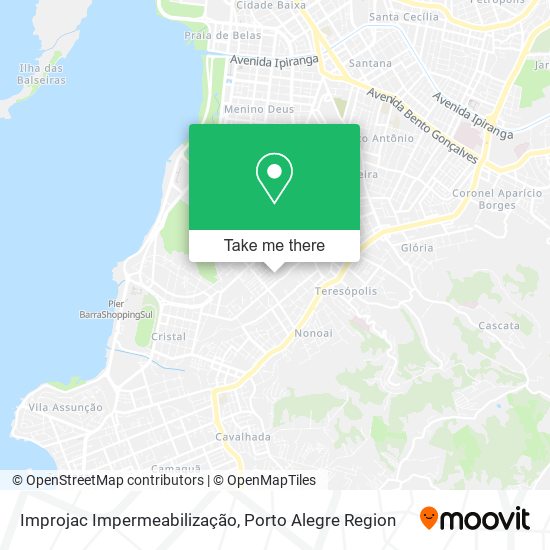 Improjac Impermeabilização map