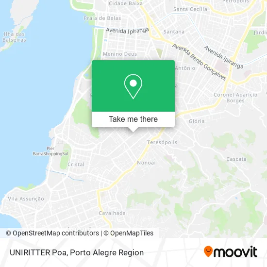 UNIRITTER Poa map