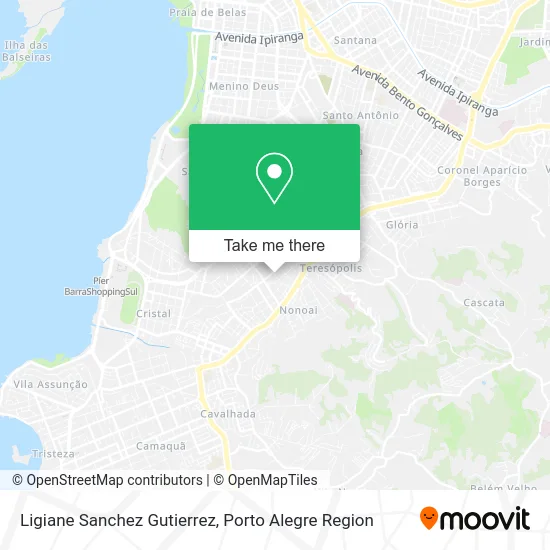 Ligiane Sanchez Gutierrez map