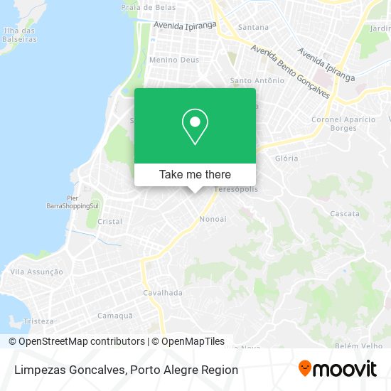 Limpezas Goncalves map