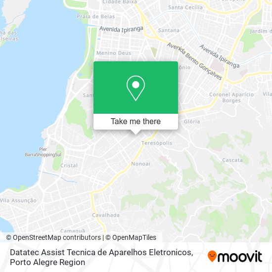 Mapa Datatec Assist Tecnica de Aparelhos Eletronicos