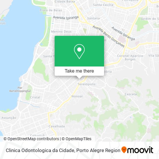 Mapa Clinica Odontologica da Cidade