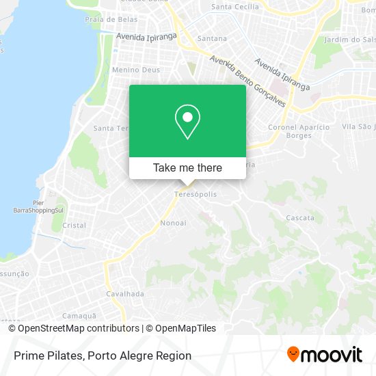 Mapa Prime Pilates