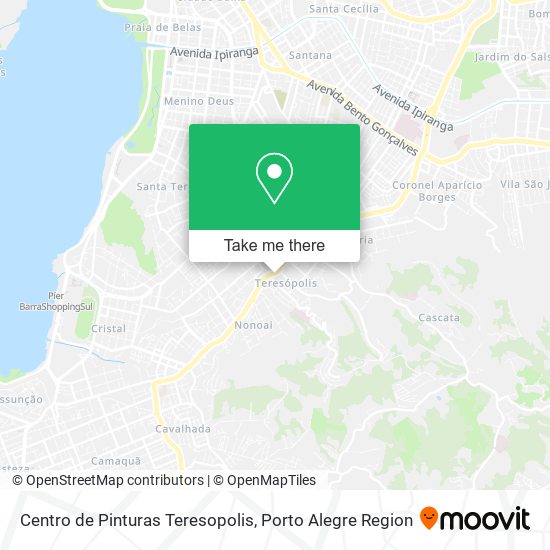 Centro de Pinturas Teresopolis map