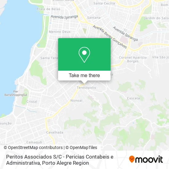 Peritos Associados S / C - Pericias Contabeis e Administrativa map