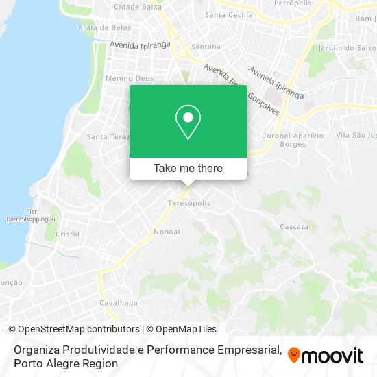 Organiza Produtividade e Performance Empresarial map