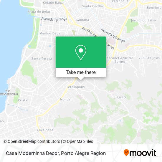 Casa Moderninha Decor map